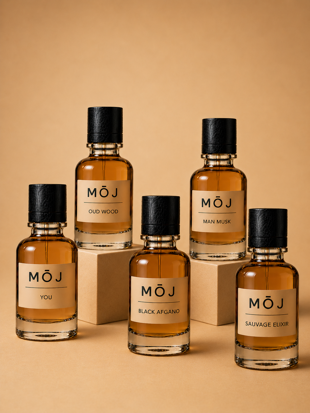 Men's Perfume Kit - Set of 5 by MOJ Perfumes