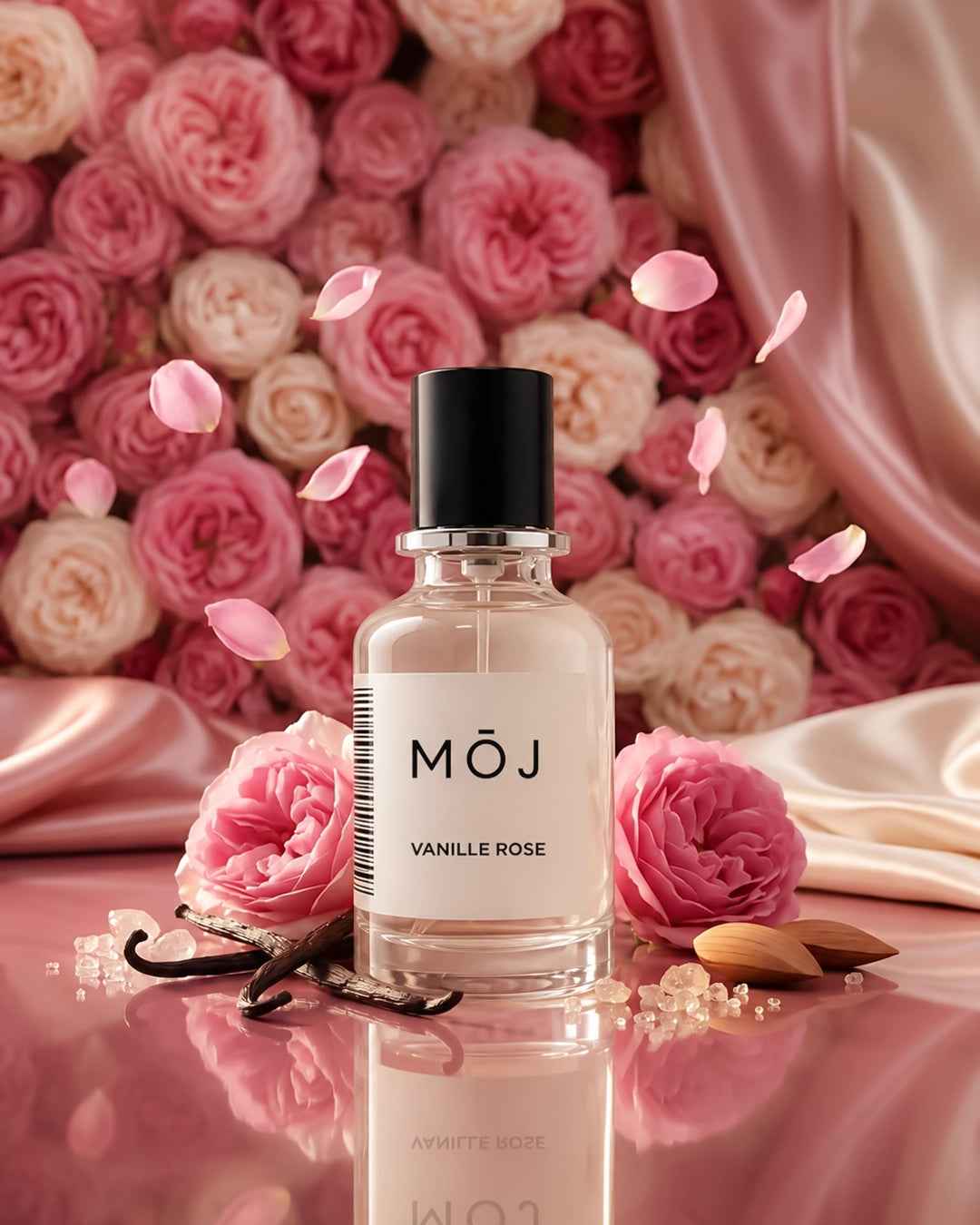 Vanille Rose by MOJ Perfumes creative poster