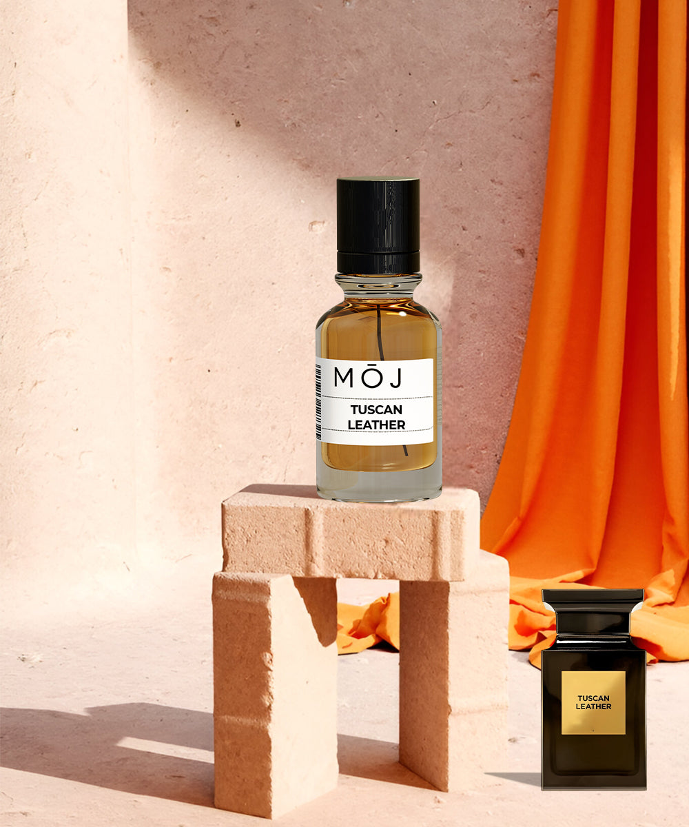 Leather Tuscan unisex perfume, inspired by Tom Ford - MOJ Perfumes