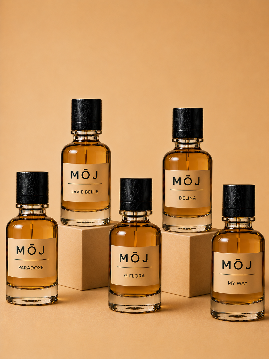 Women's Perfume Kit - Set of 5 by MOJ Perfumes