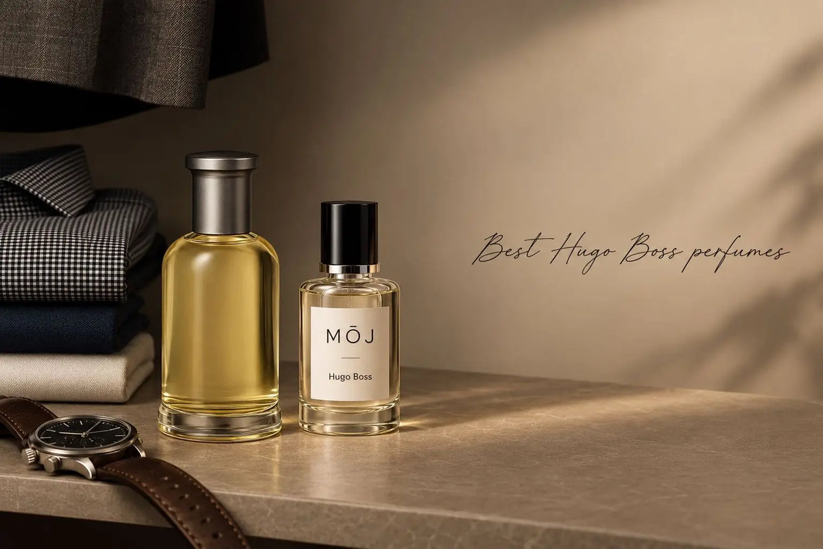 MOJ Bottled perfume bottle inspired by Hugo Boss Boss Bottled