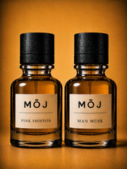 Pink Chiffon + Man Musk