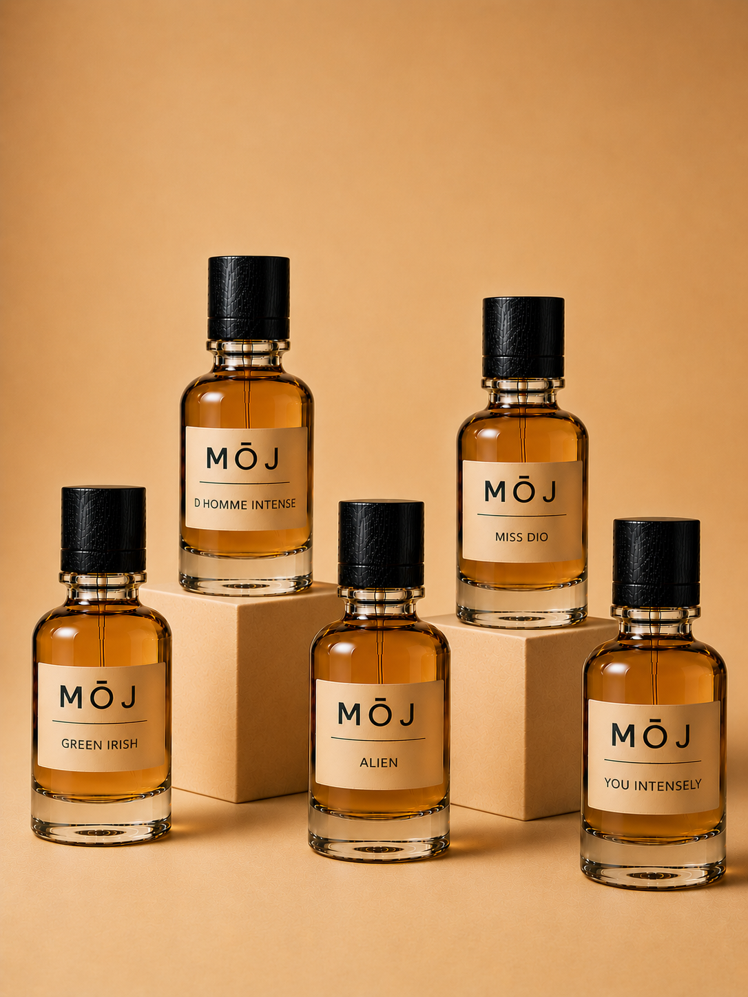 Unisex Perfume Kit - Set of 5 by MOJ Perfumes